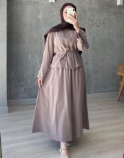 kahverengi kumru etekli takım